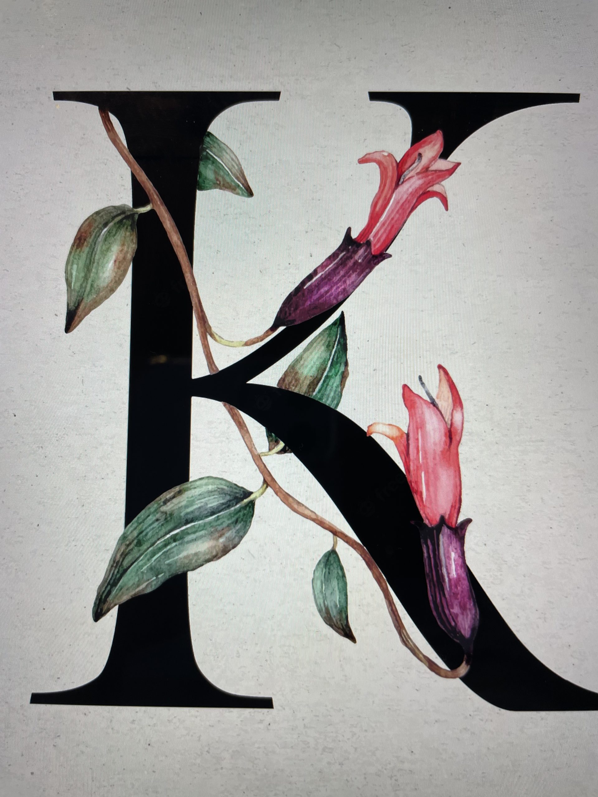 Letter K
