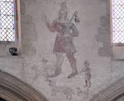 St John the Evangelist Church North wall in nave